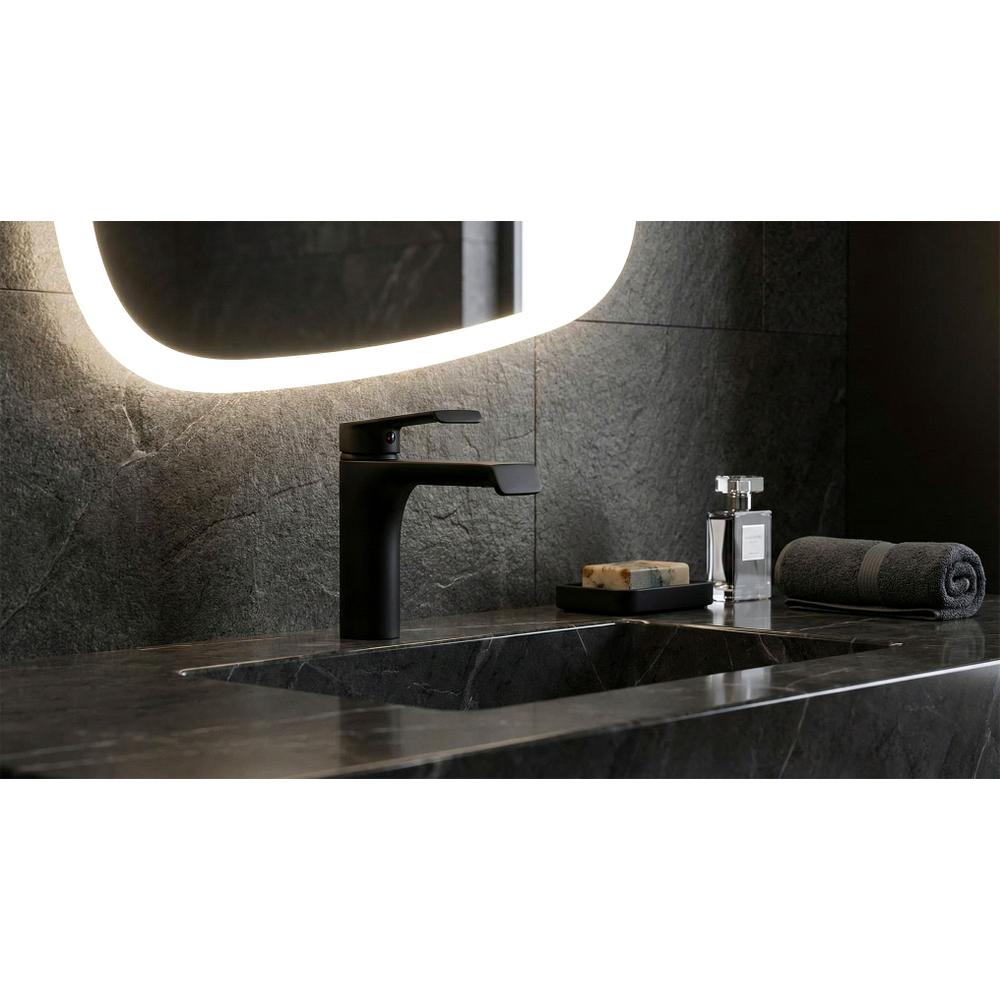 Kriauklės maišytuvas REA Hass Black Low