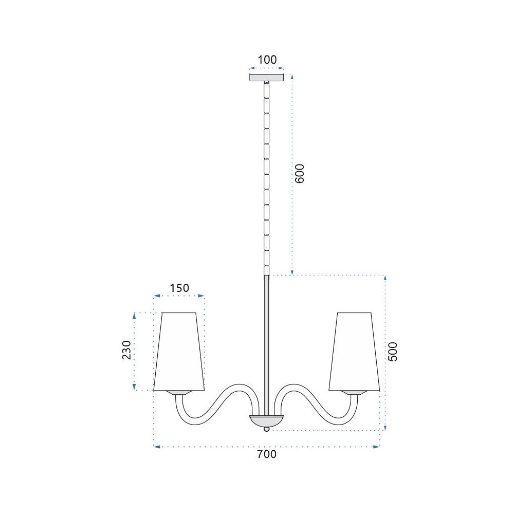 Hängelampe Vintage APP753-6