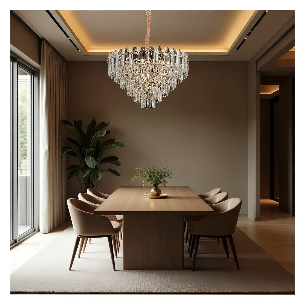 Hängelampe Cristal G057-CP 50cm GOLD