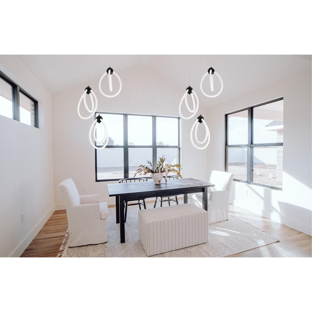 Lampe LED G022-3CPR Black