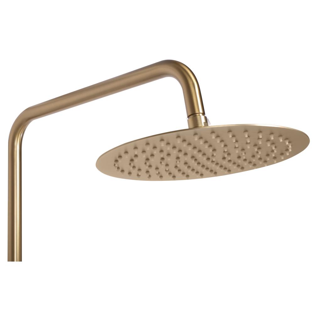 Duschgarnitur mit Thermostat REA Lungo Gold Brush