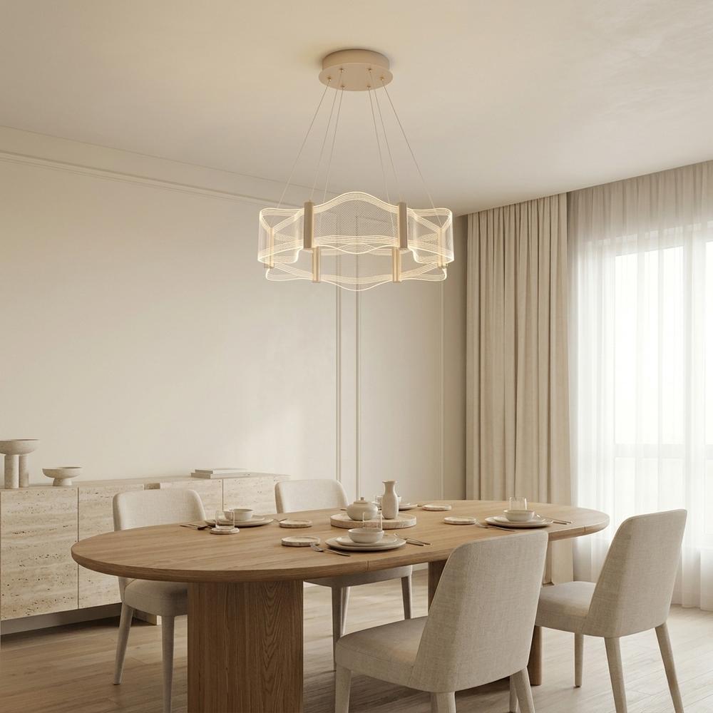 LAMPA SUFITOWA WISZĄCA G151-CP ZŁOTA