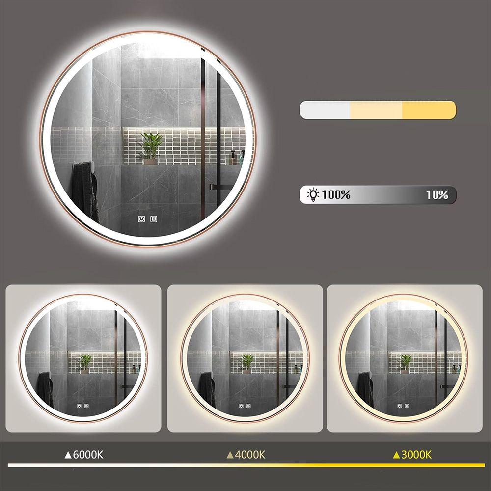 LUSTRO ŚCIENNE LED 100cm MMJ N miedziane szczotkowane