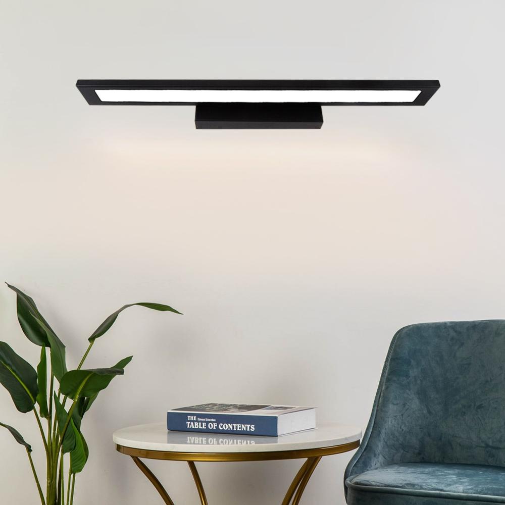 Bad Spiegelleuchte LED 40CM APP839-1W FLAT BLACK