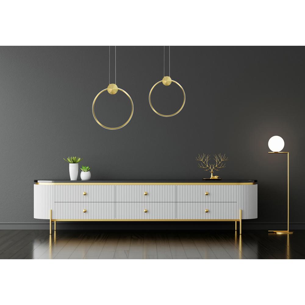 Deckenlampe  LED APP1399-CP GOLD 50cm