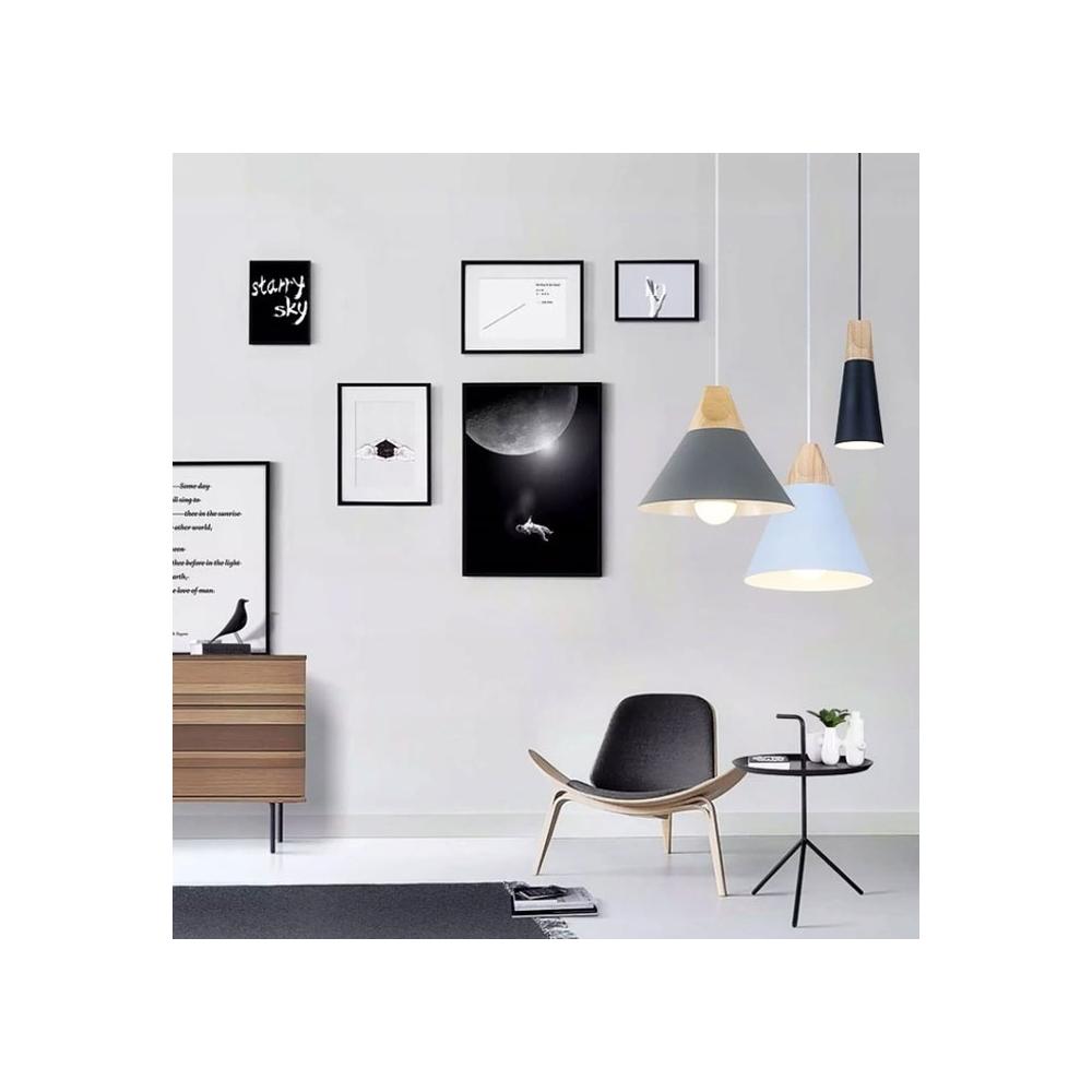 Hängelampe SCANDI B black