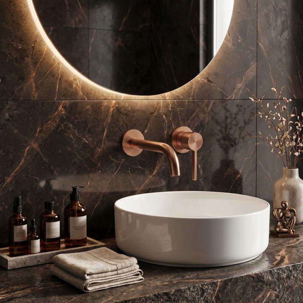 Wall Mounted faucet Rea Foster Brush Copper