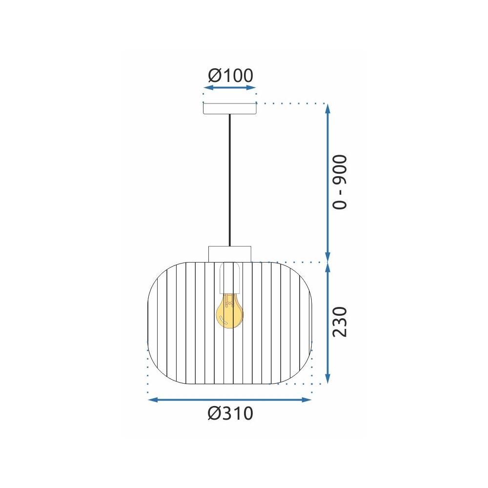Deckenlampe APP1069-CP