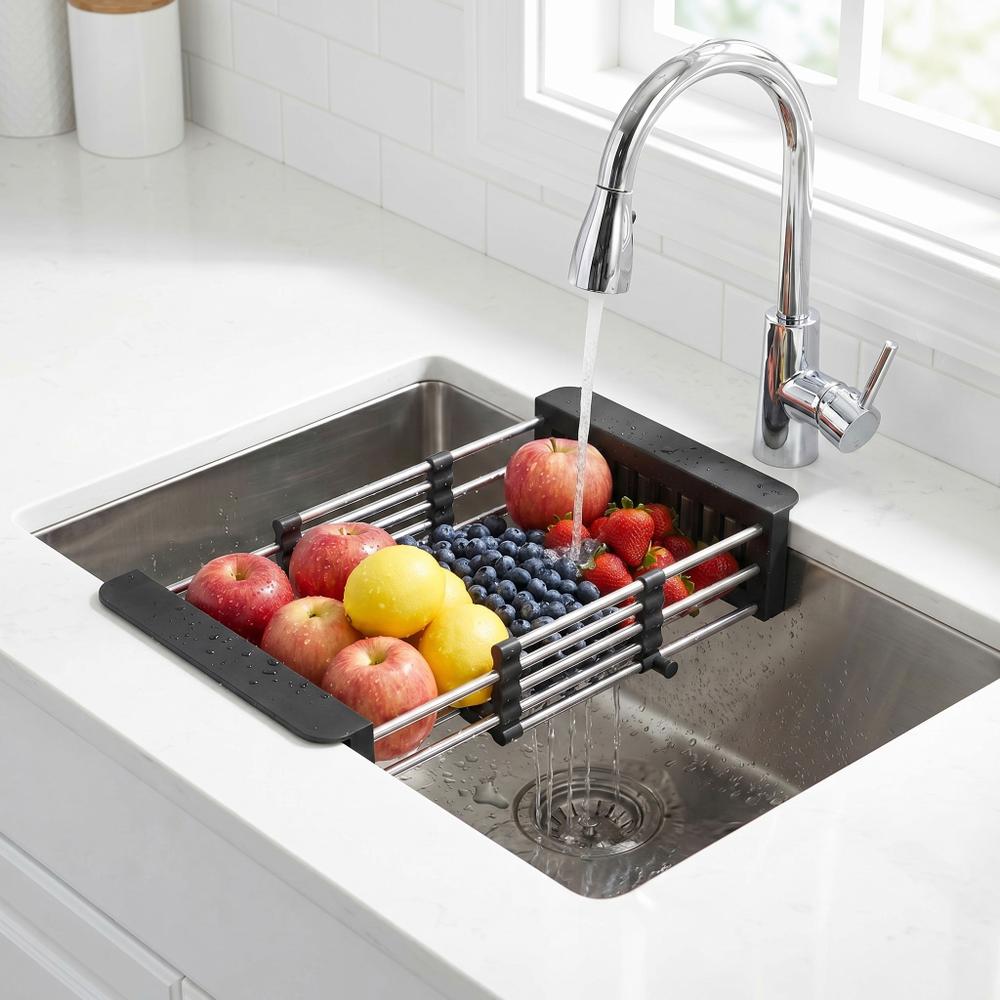 Teleskopický odkapávač na dřez REA P14487 Black