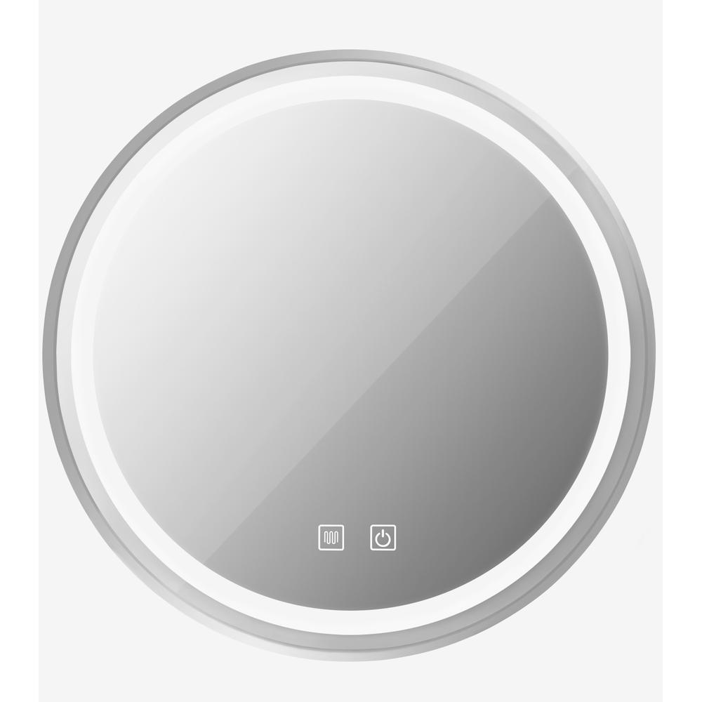 Mirror LED 60cm MMJ BRUSH SILVER