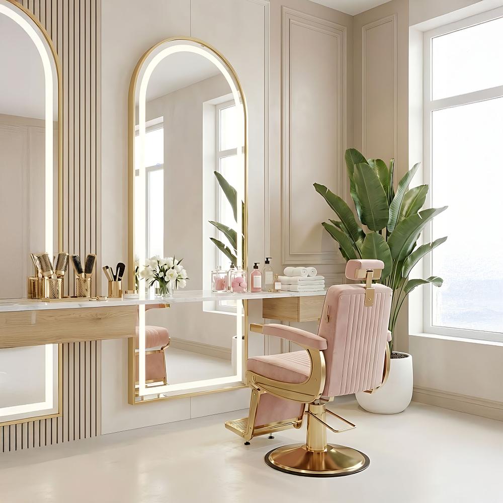 Miroir LED Orbit 60x170cm Brush Gold