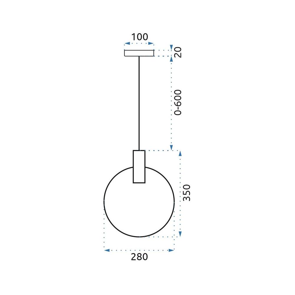 Lampe APP485-1CP Gold