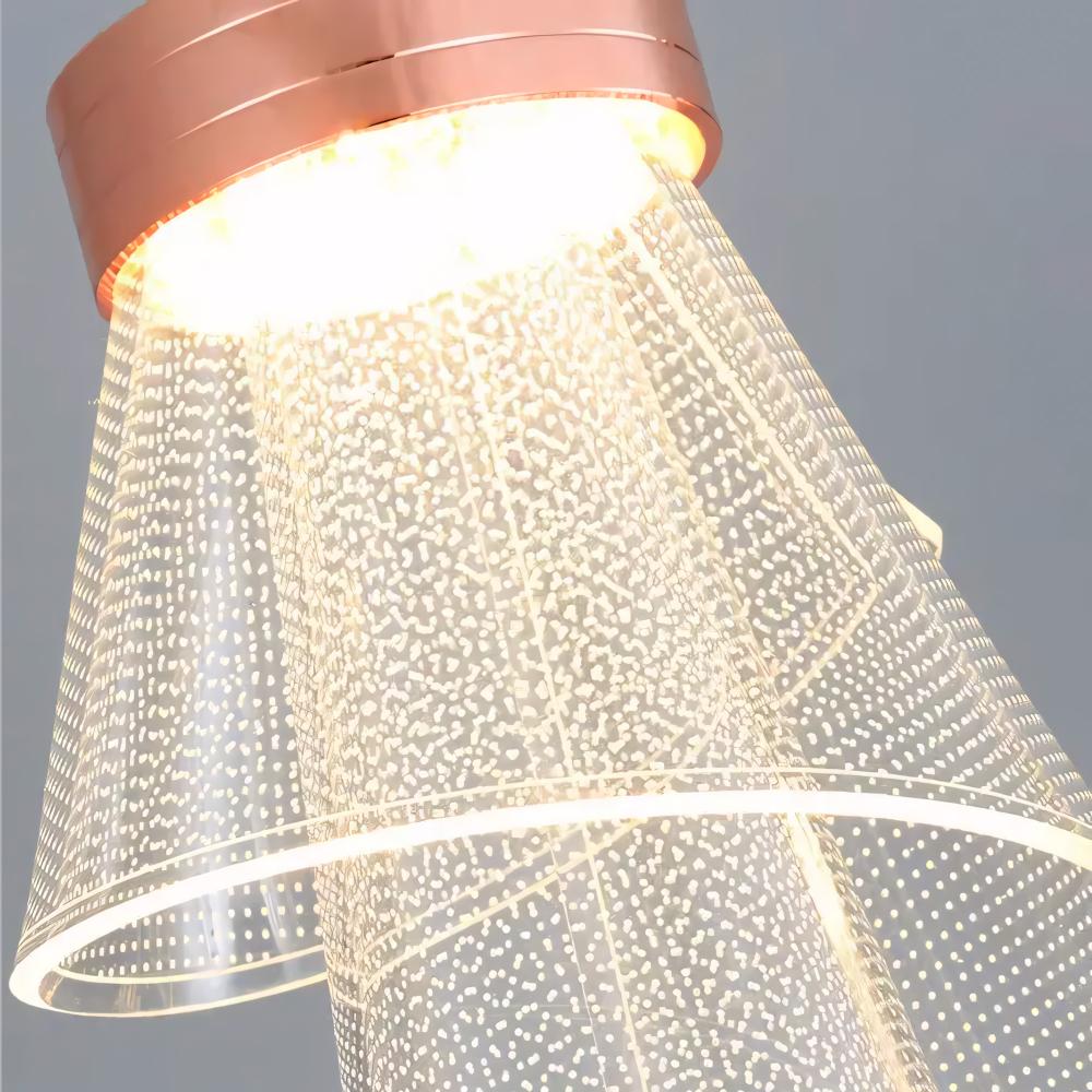 Wandleuchte Kinkiet APP1766-1W Roségold