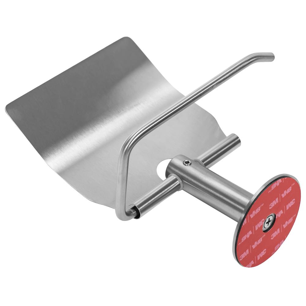 Falra szerelhető wc papír tartó Nickel Brush INOX 322219 DUO