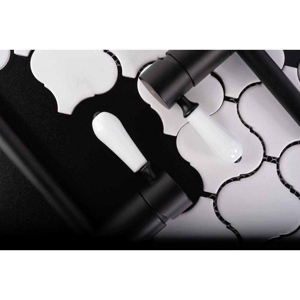 Rea Serra Black Nizka armatura za umivalnik