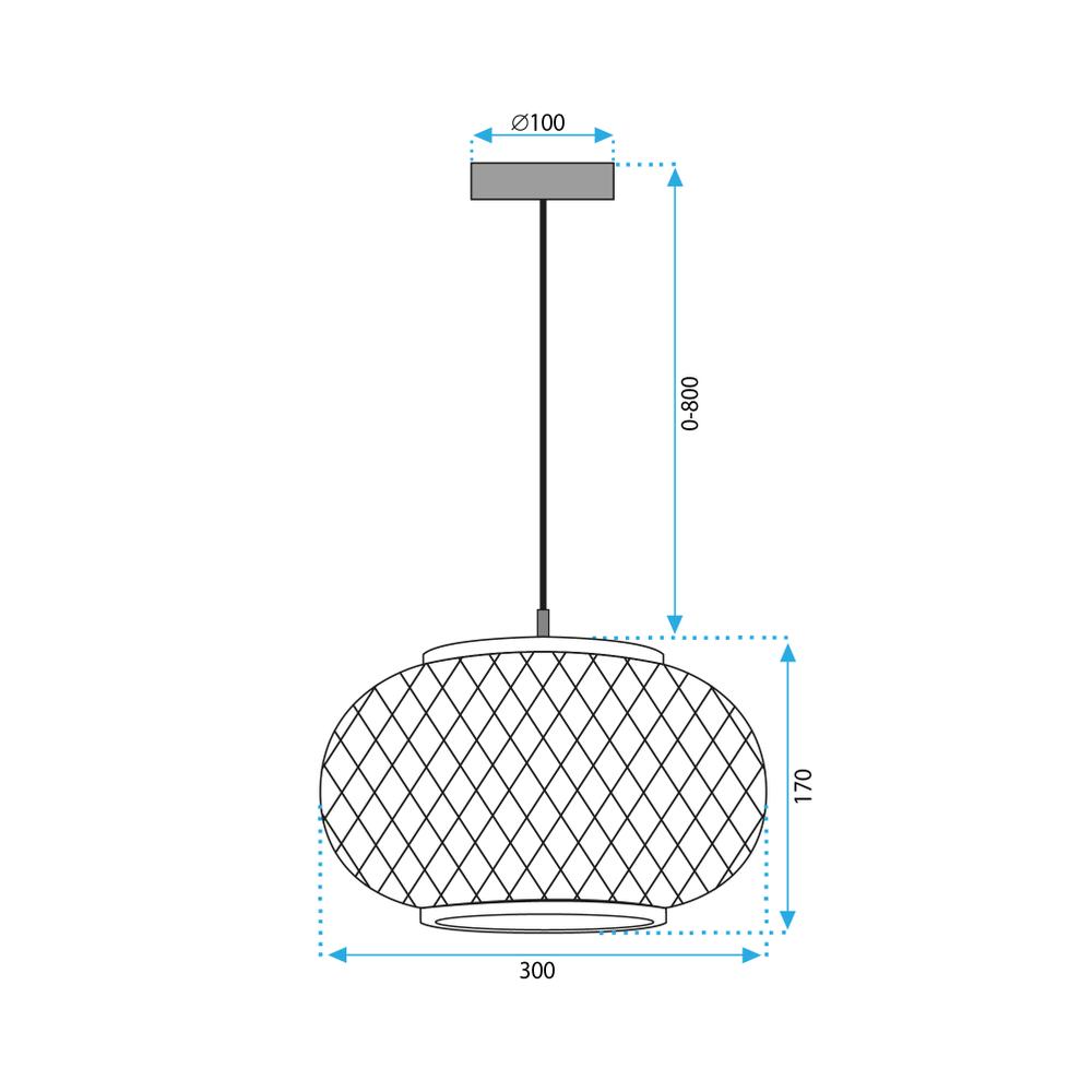Hängelampe APP1247-1CP