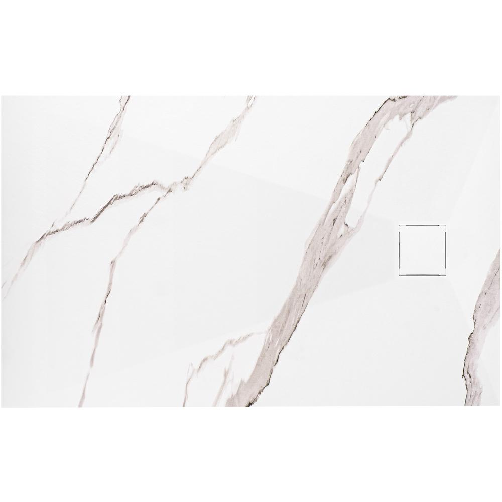 Piatto doccia Magnum CARRARA WHITE 80x100