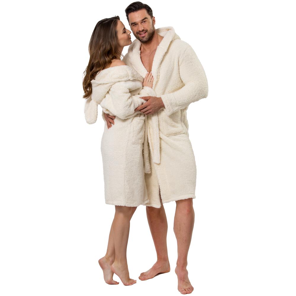 Bathrobe Teddy Ecru Women S/M