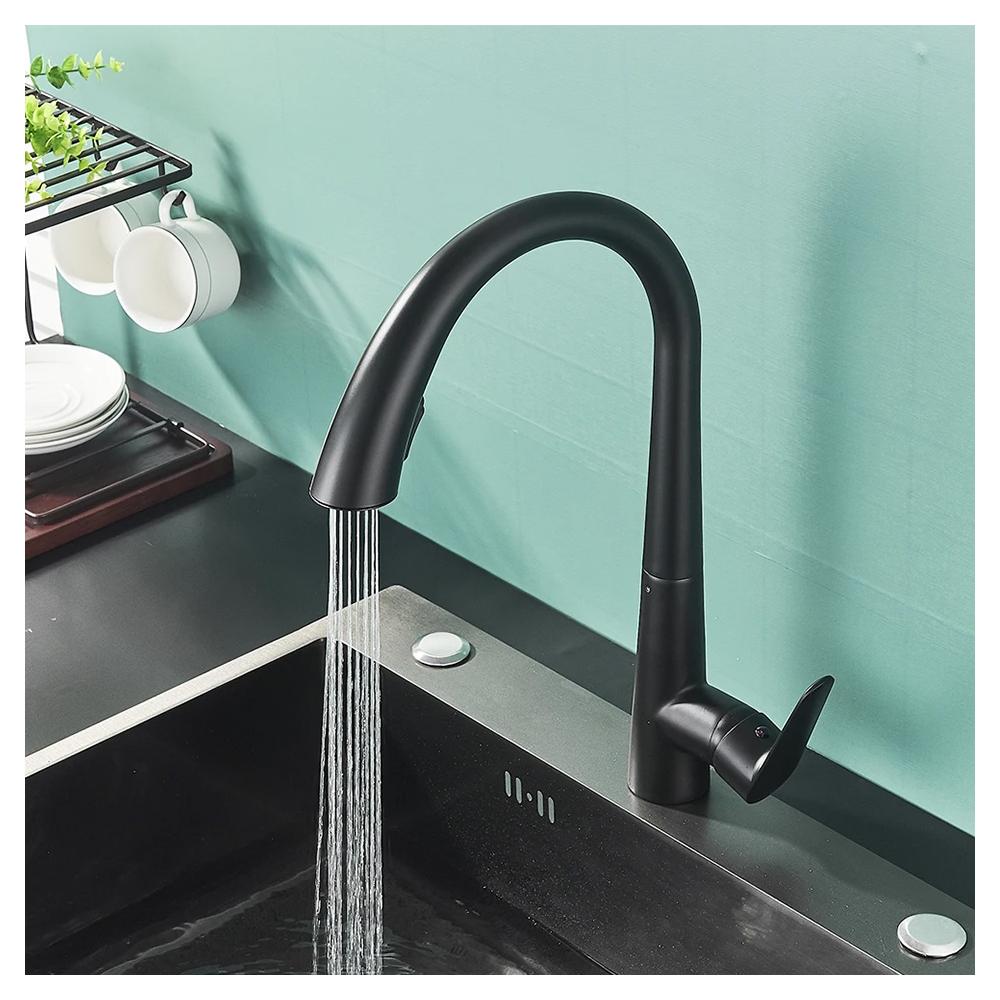 Смеситель кухонный REA Ross Black