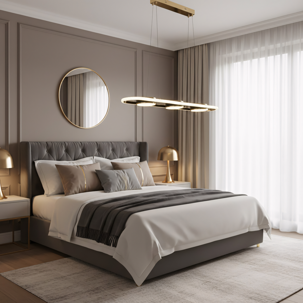 Deckenleuchte G135-CP GOLD