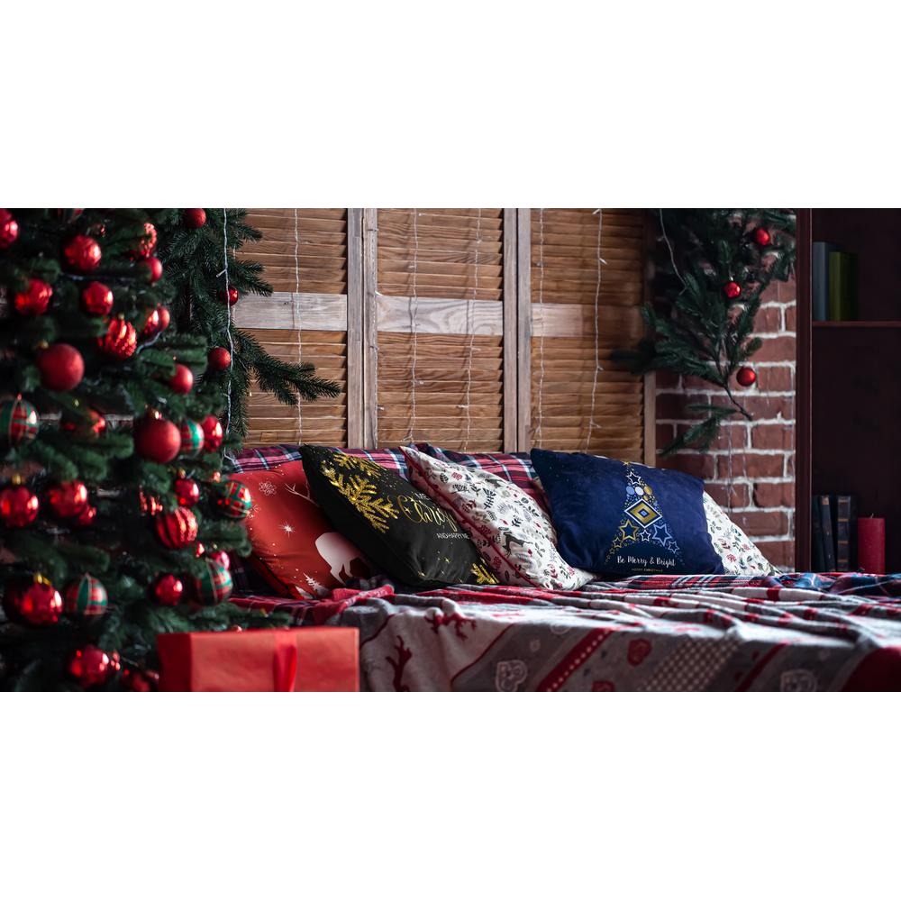 Poszewka na poduszkę świąteczna 3D 48 "N"