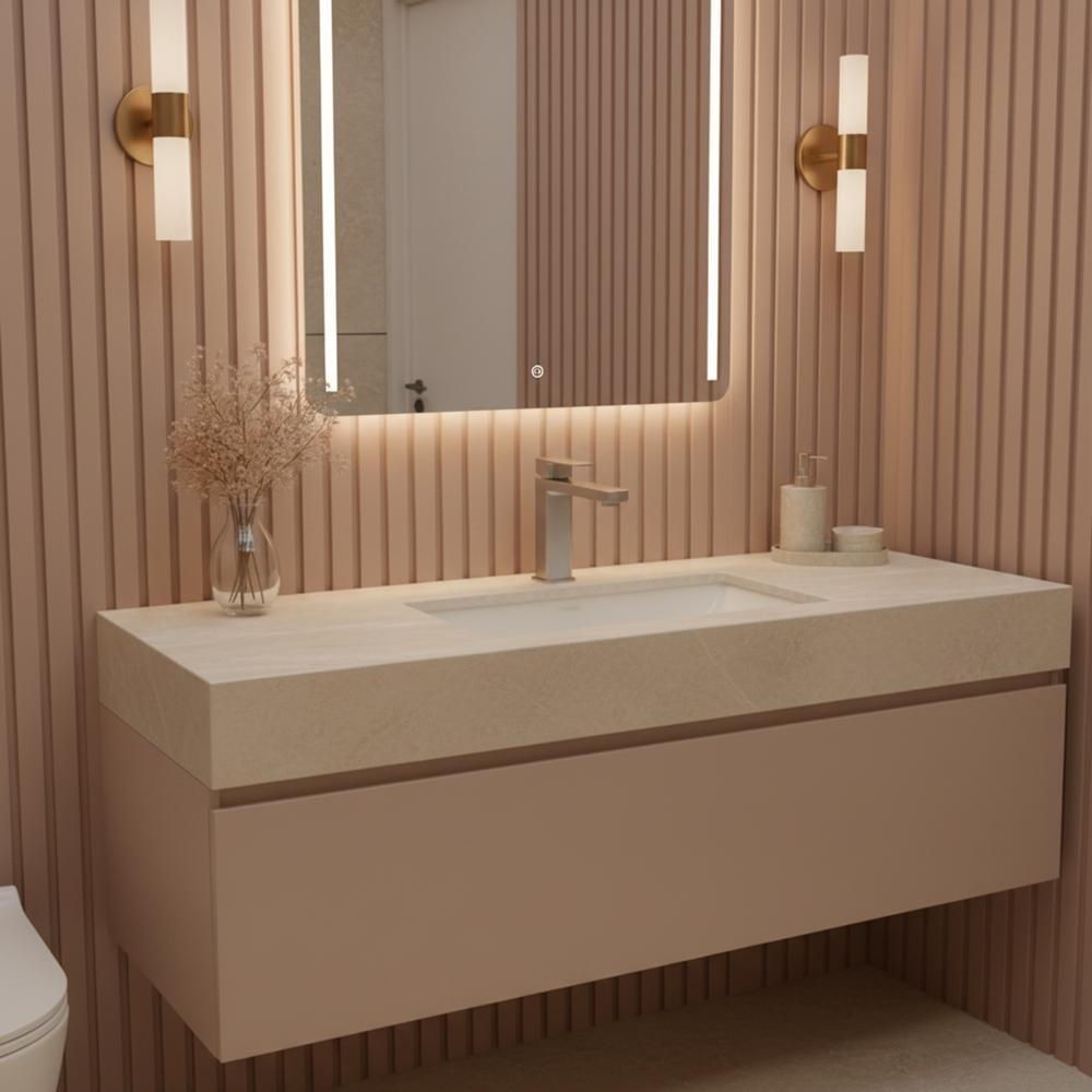 Maišytuvas vonios kambario Rea Arlo Brush Nickle