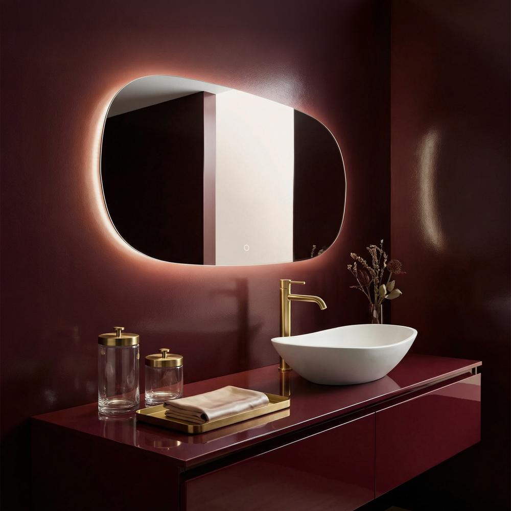 Lustro ścienne LED 100x60cm TOP-4