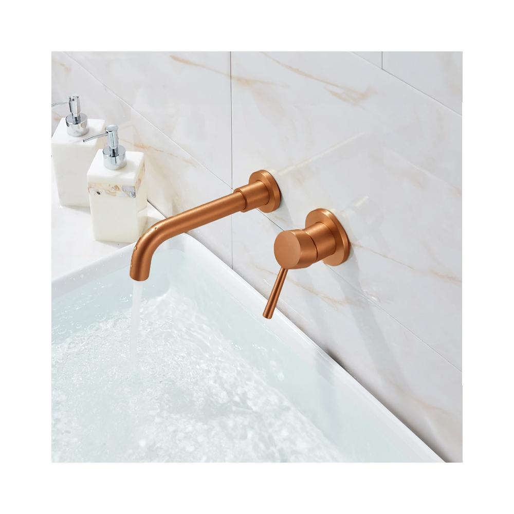 Podomítková umyvadlová baterie REA LUNGO Long Copper Brush + BOX