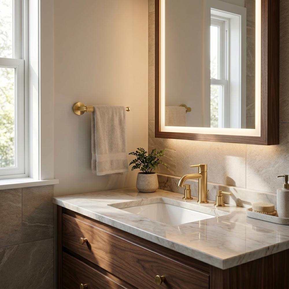 Koupelnový věšák 29106 Rivo Brush Gold