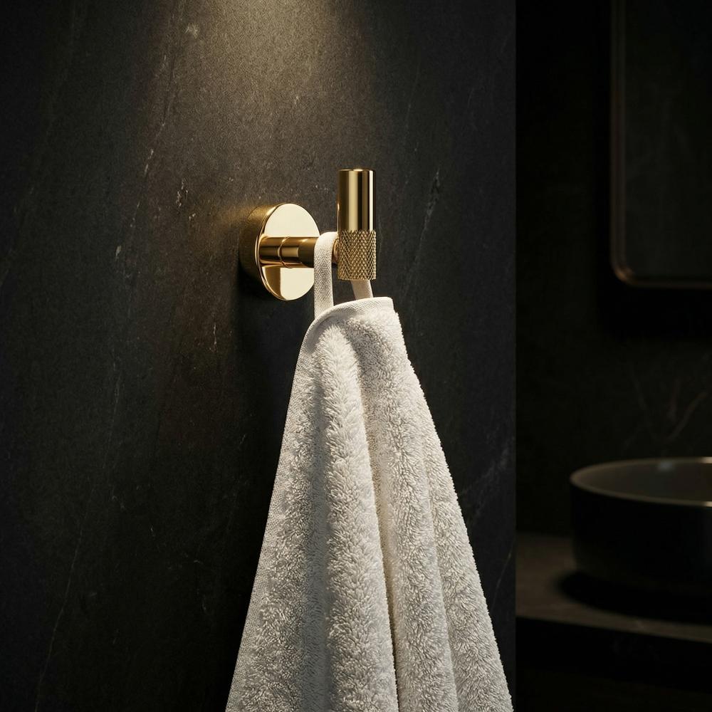 Wieszak łazienkowy 6606 Modern Złoty