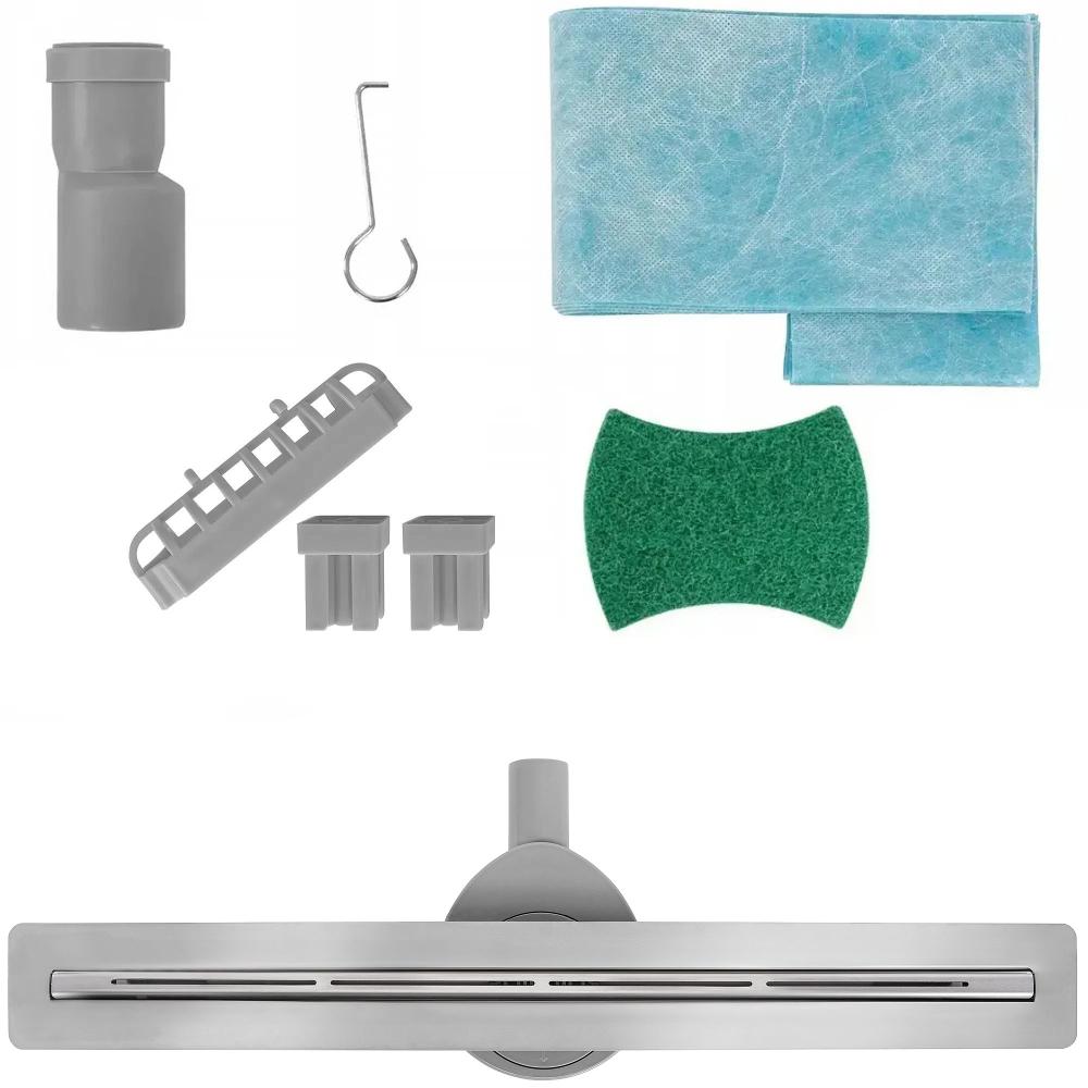 Odpływ Liniowy REA FILO Stal szczotkowana 70