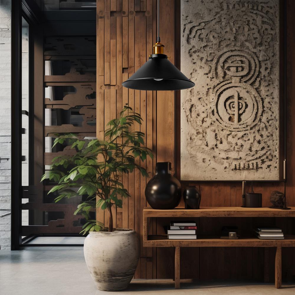 Hängelampe PORTO BLACK