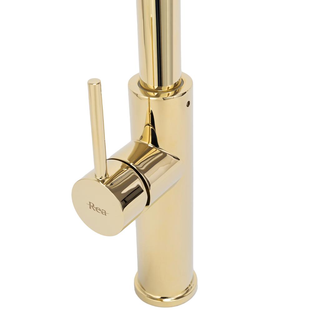 Kuchynská batéria REA NEST - zlatá