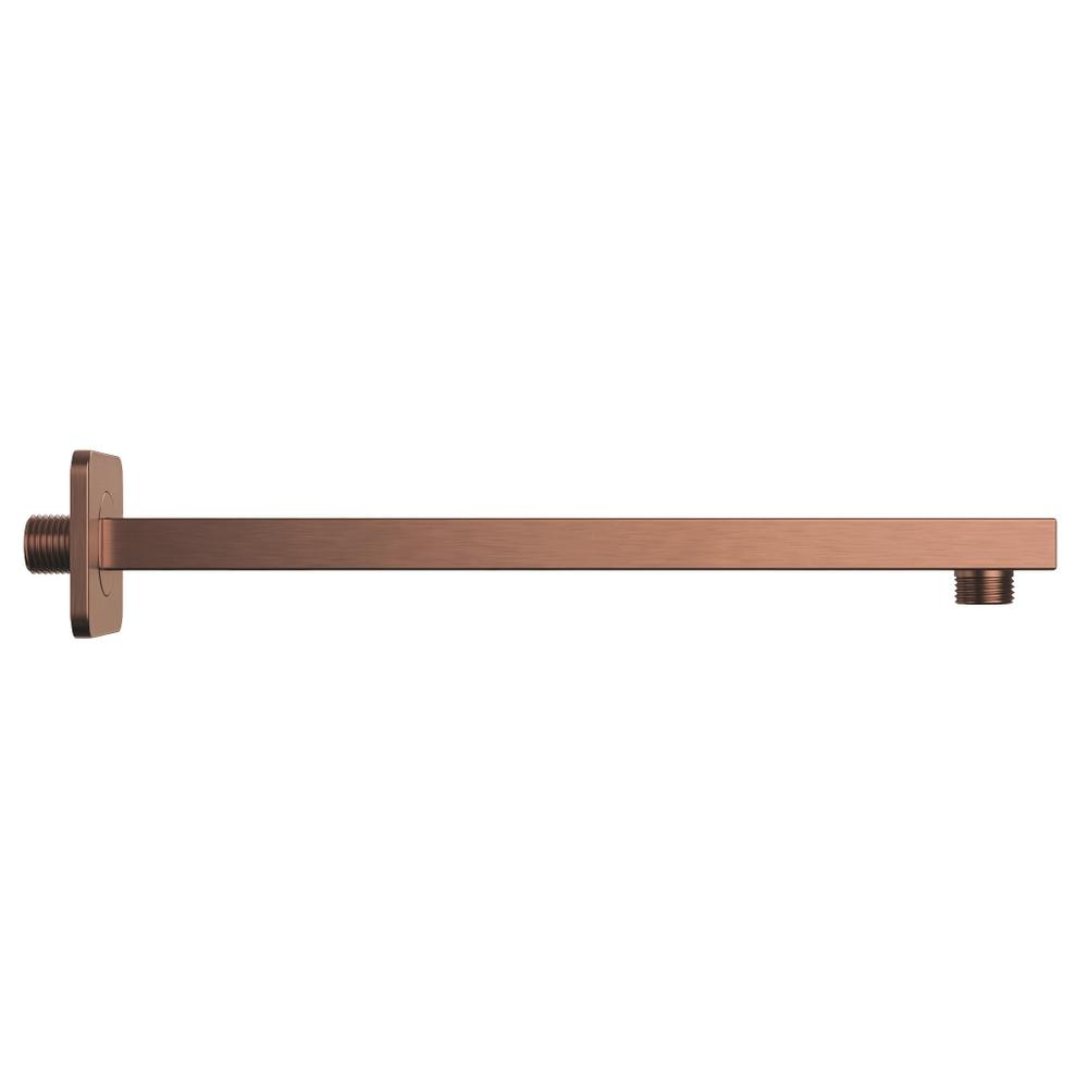 Quadratischer Duscharm REA JS-9022BRG 40cm Brush Copper