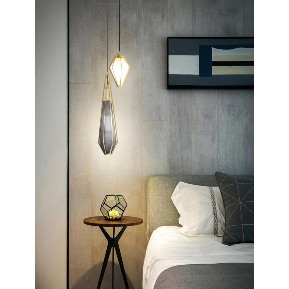 Hängelampe Glas grey APP456-1CP