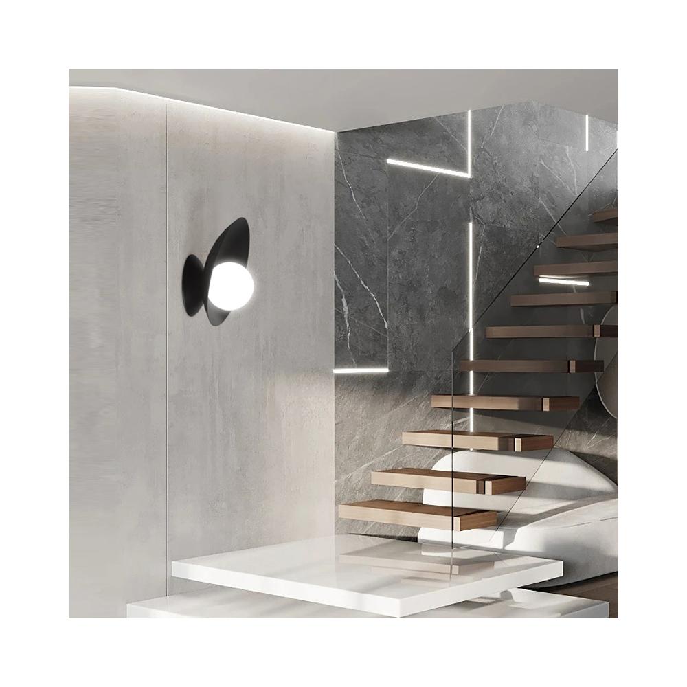 Wandlampe APP1188-1W Black