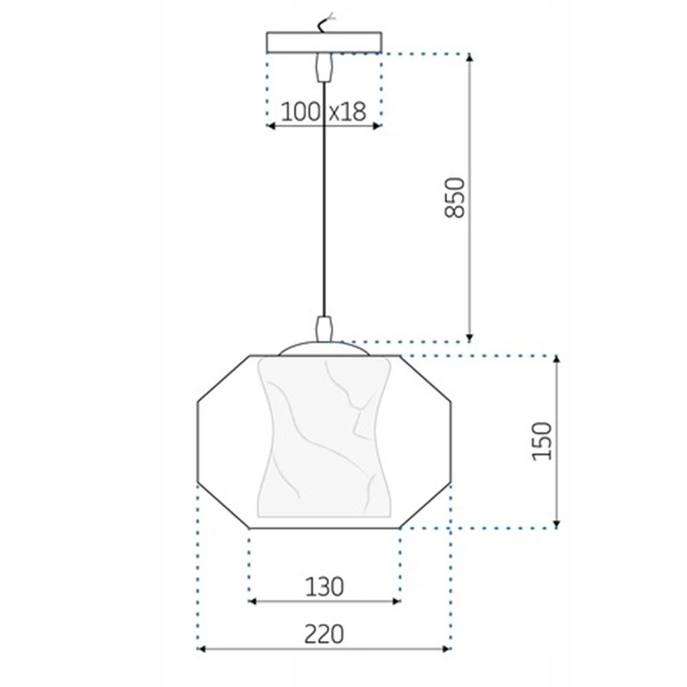 Пендел WHITE MARBLE APP908-1CP