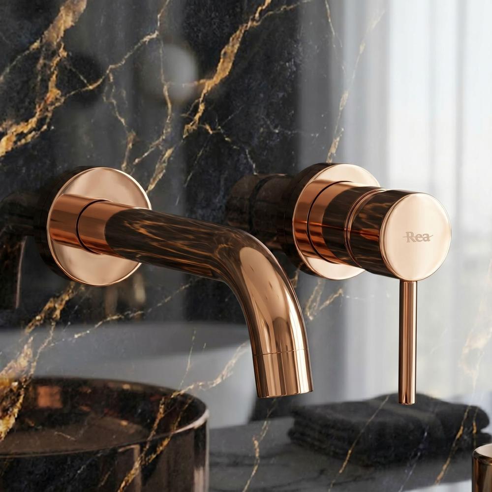 Wall Mounted faucet Rea Lungo Copper + BOX