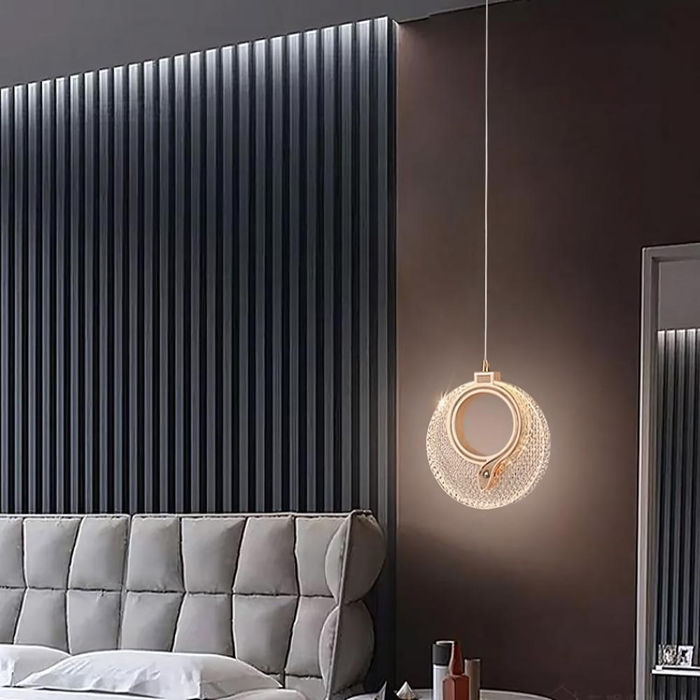 Kristall-Hängelampe  LHJ110-1CP LIGHT ROSE GOLD