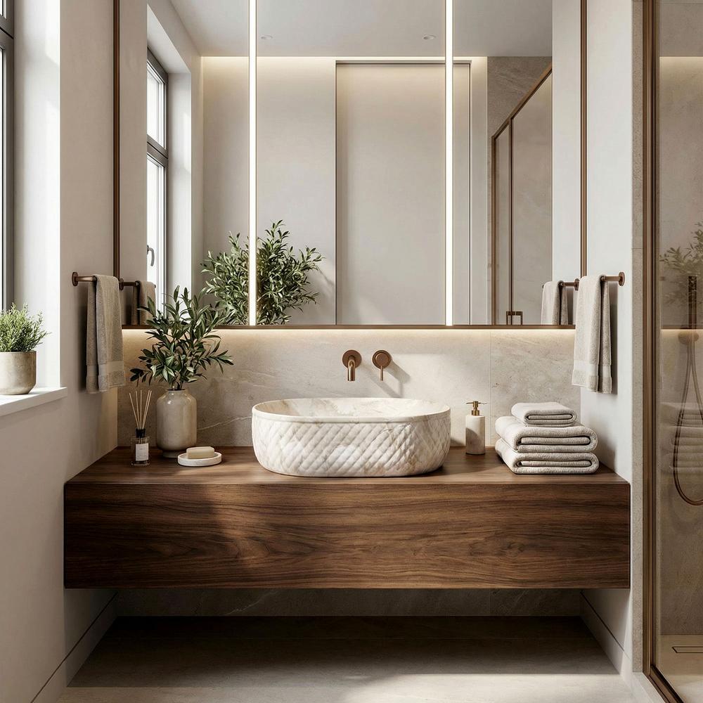 Rea Oktawia Kallisto galda virsmas izlietne