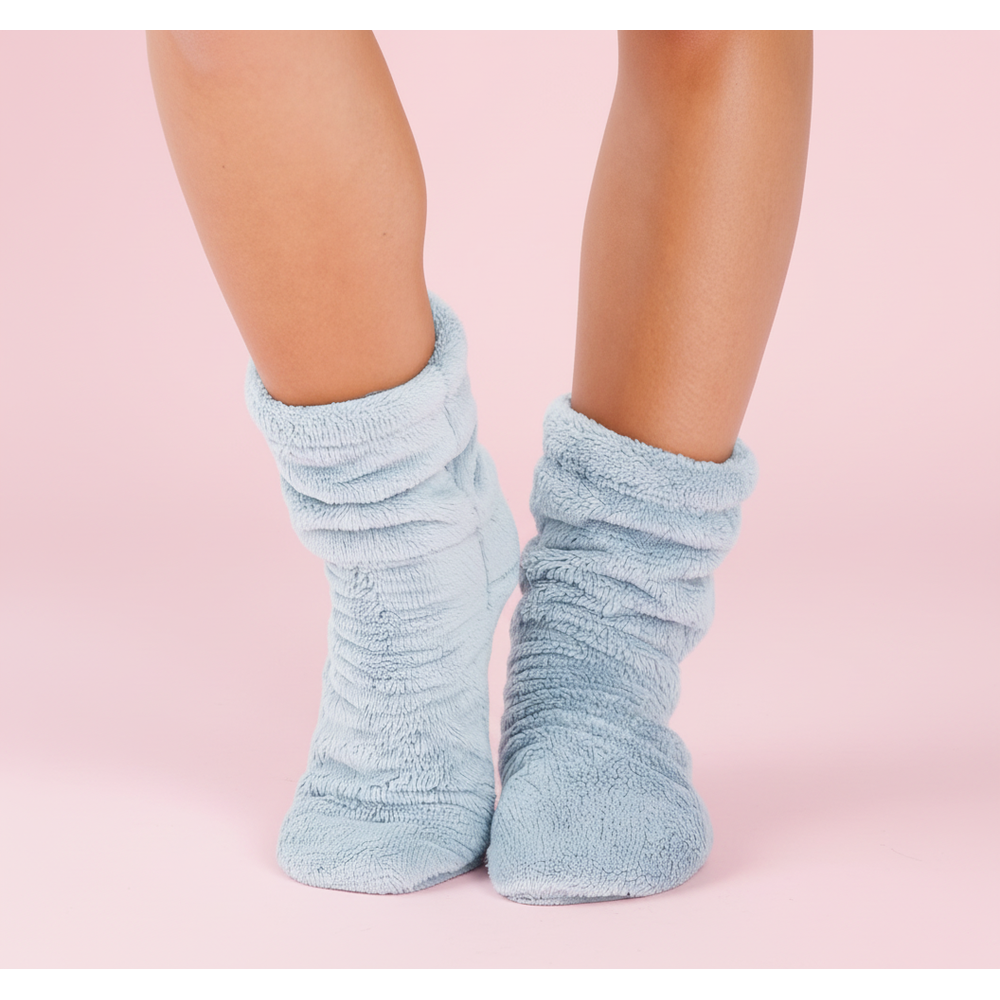 Bathrobe Nancy L.Blue + socks  S/M