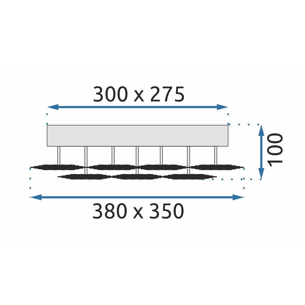 Deckenleuchte LED MS015-C Chrome