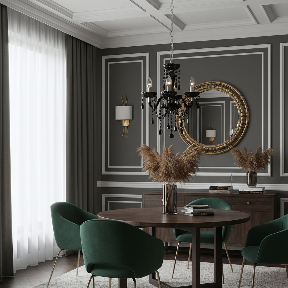 Deckenleuchte EBT005-3CP BLACK