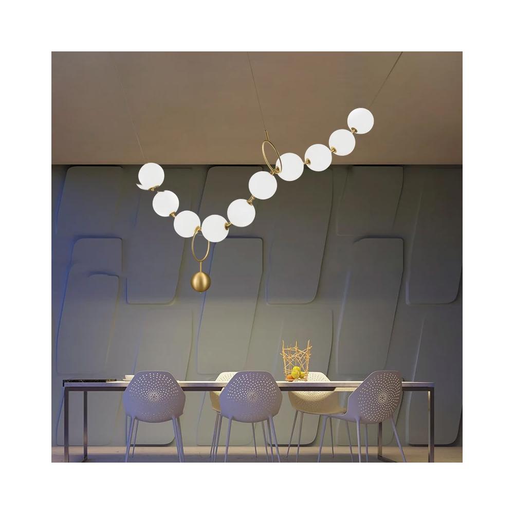 Deckenlampe LED APP1444-10CP GOLD