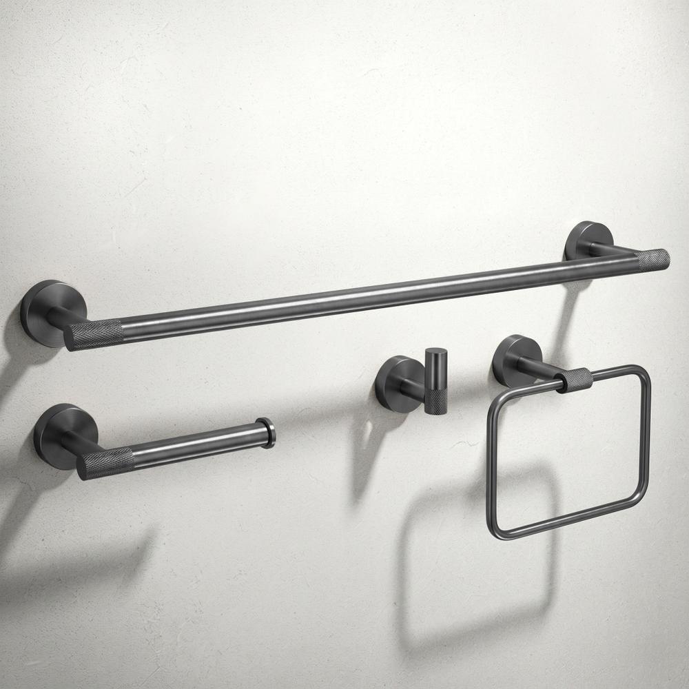 Conjunto de acessórios de casa de banho GRID Titan 4 peças