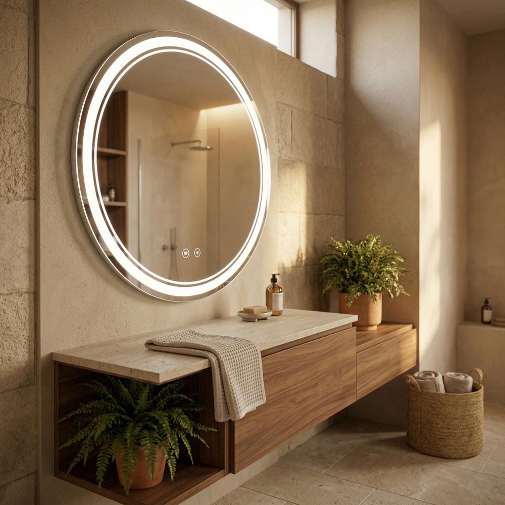 Oglindă LED SOFT 90