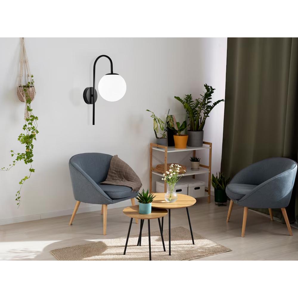 Wandlampe G090-1W BLACK