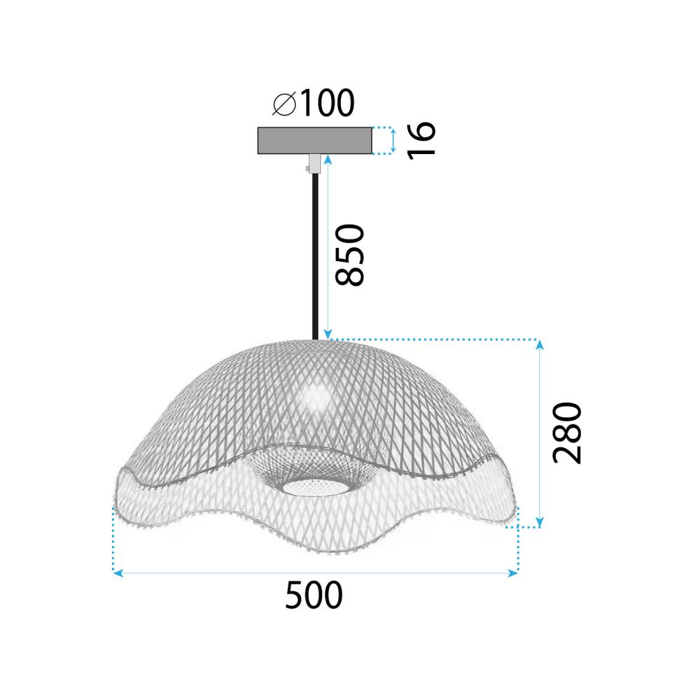 Deckenlampe BOHO APP1633-1CP