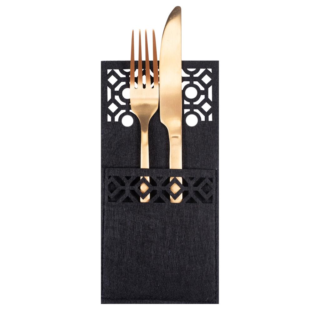 Pokrowiec na sztućce Świateczny 4 szt KF357-4B