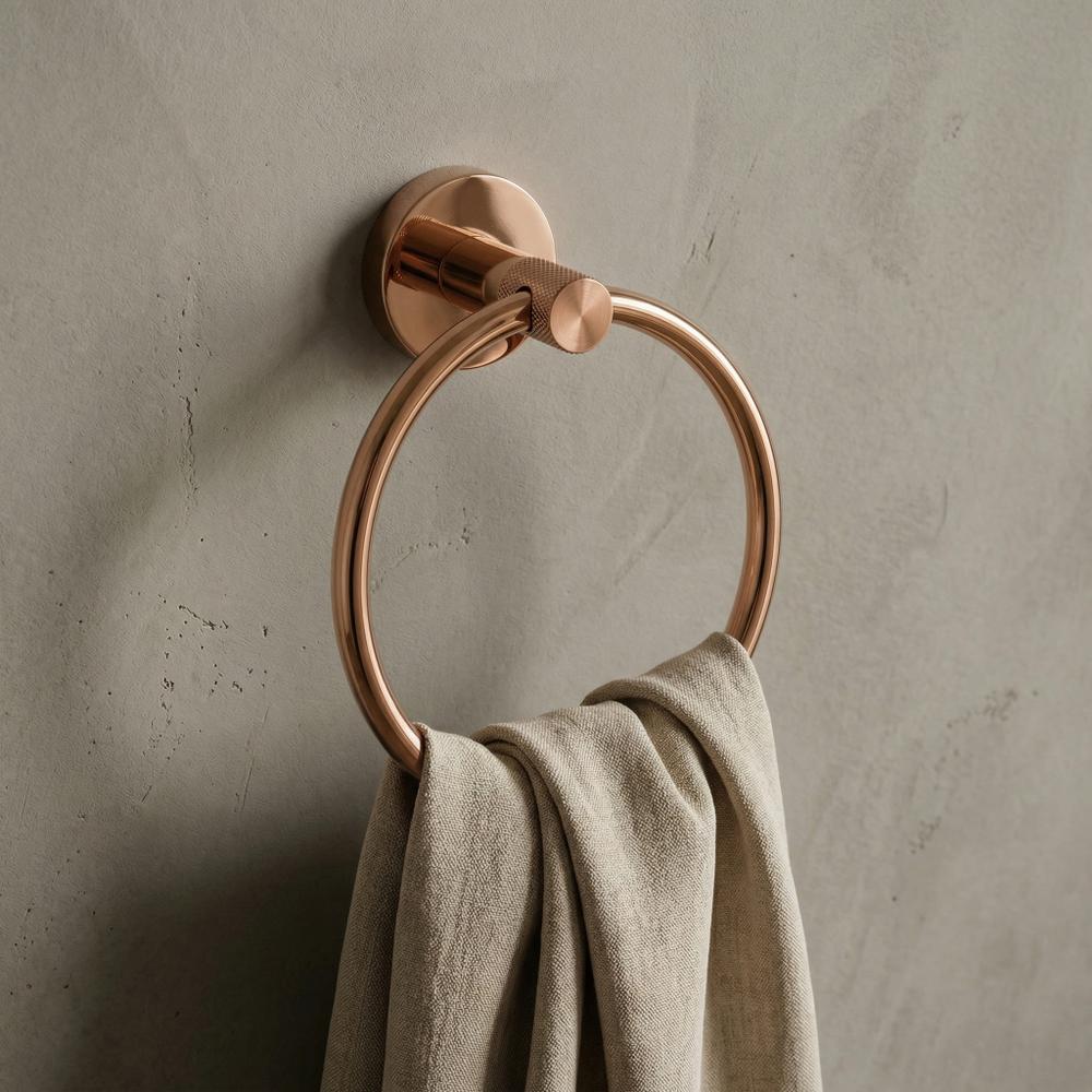 Bathroom hanger Ring 6610 Modern Copper